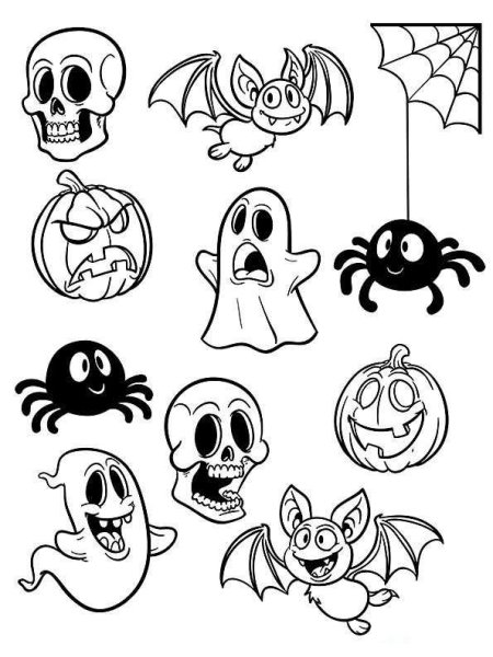 Рисунки на Хэллоуин
