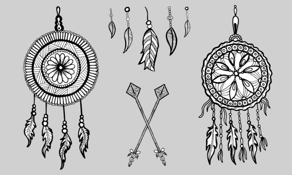 Ловец снов рисунок