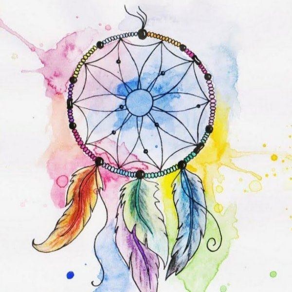 Ловитель снов рисунок