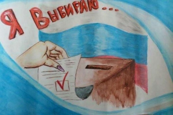 Я избиратель плакат