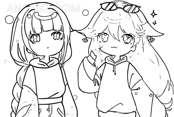 Чиби Яэ Мико Геншин