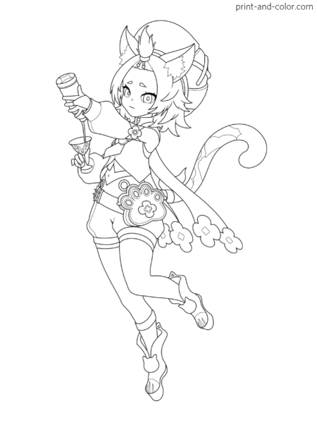 Хатсуне Мику раскраска в полный рост