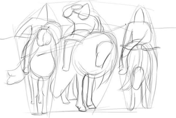 Раскраска "Илья Муромец"