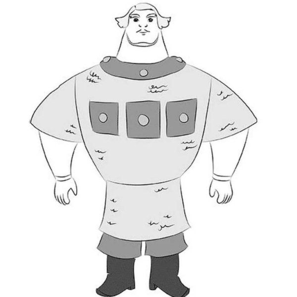 Раскраска три богатыря Васнецов