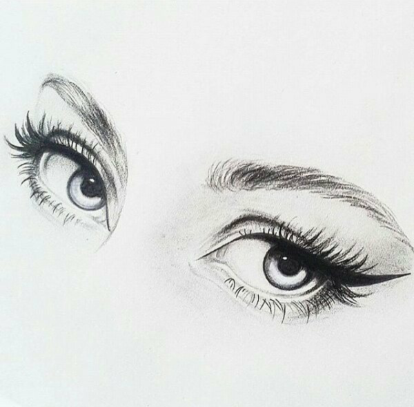 Глаза рисунок