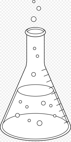 Колба раскраска