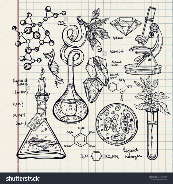 Химия рисунки