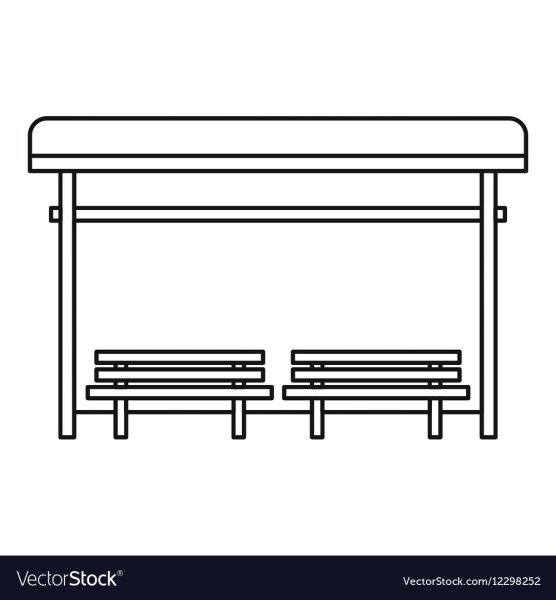 Нарисовать остановку