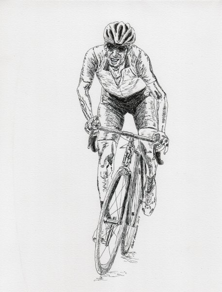 Велосипедист Графика