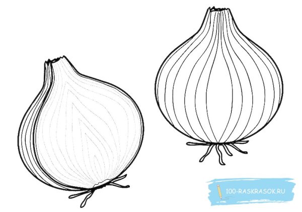 Раскраска луг