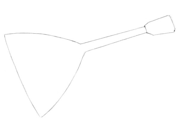 Балалайка инструмент рисунок