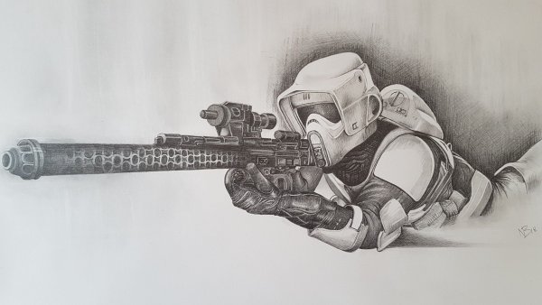 Звёздные войны рисунки карандашом