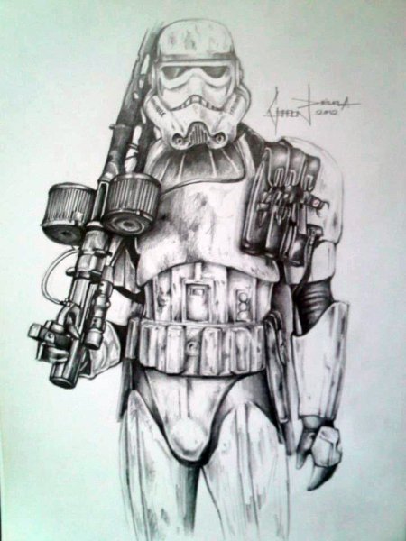 Штурмовик карандашом