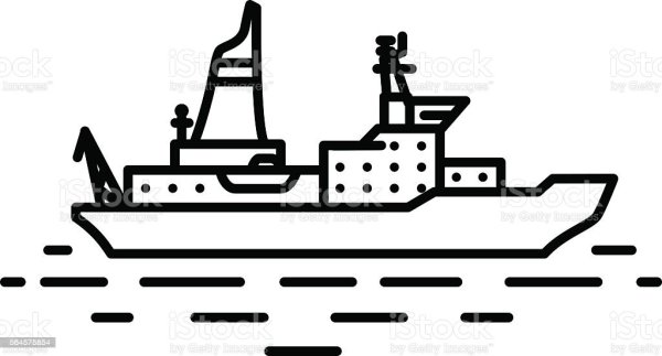 Ледокол раскраска