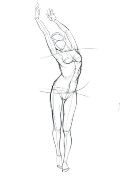 Очертания тела