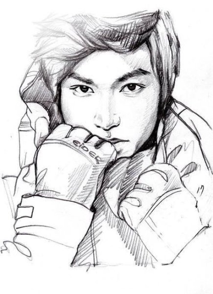 Ли мин Хо портрет