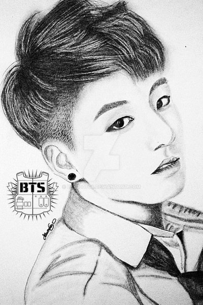 Корейские рисунки карандашом