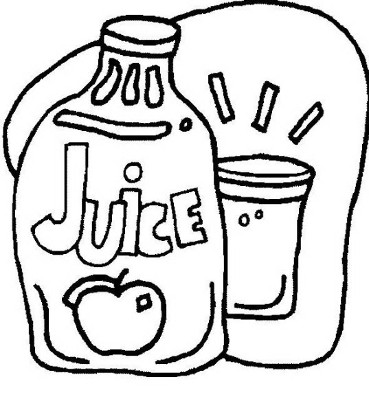 Раскраски напитки