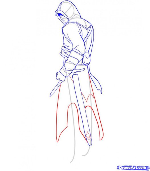 Раскраски ассасин Крид костюмы