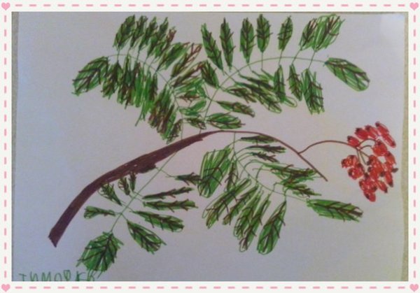 Рисование деревья зимой