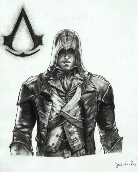 Срисовка ассасина