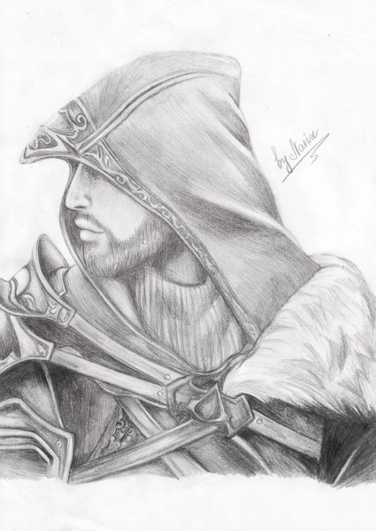Ассасин Крид скетч