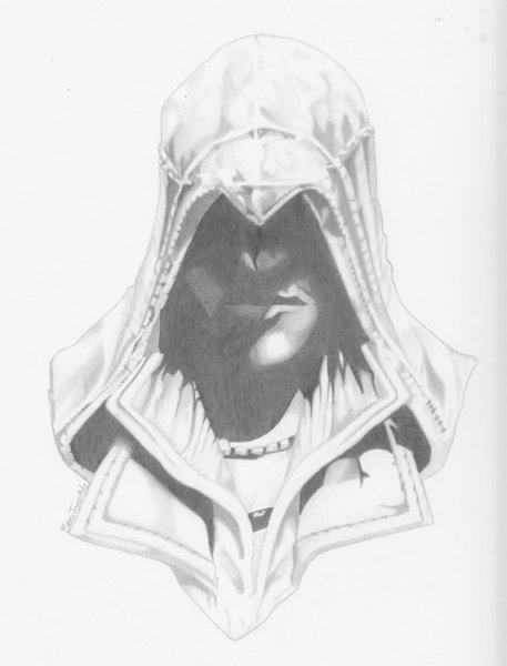 Раскраска ассасин Крид 4