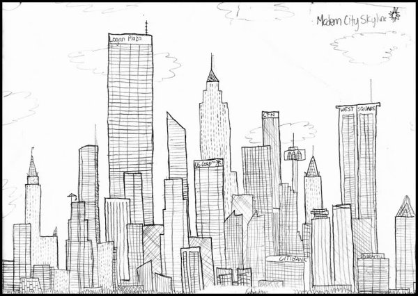 Небоскреб карандашом