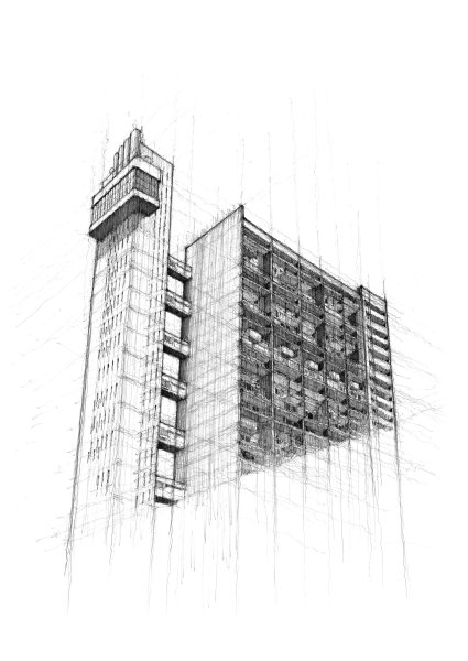 Эскиз небоскреба