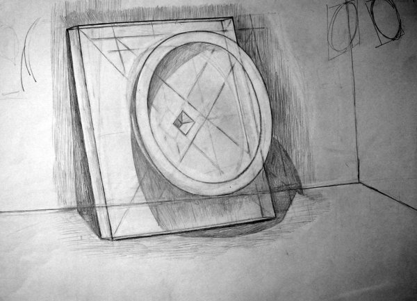 Геральдическая Лилия гипс