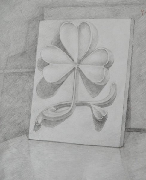 Розетка Восьмилистник сбоку