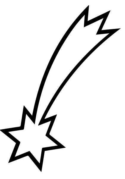 Комета рисунок