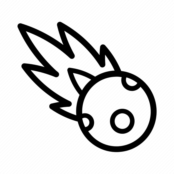 Комета раскраска для детей