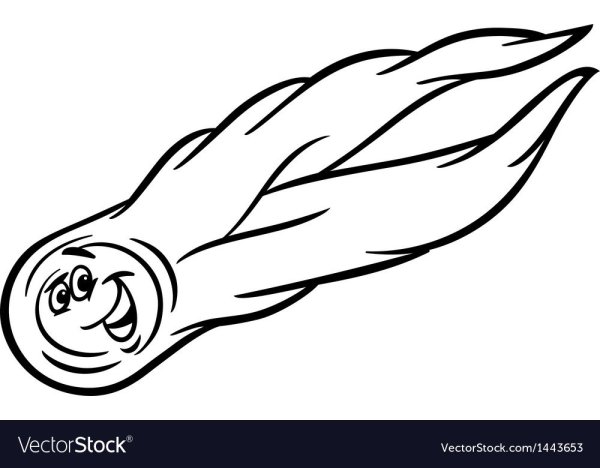 Комета раскраска