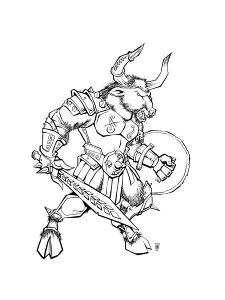 Минотавр Данте