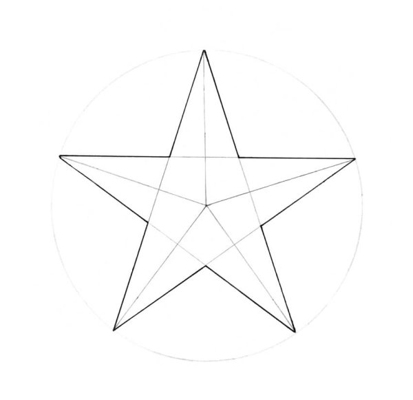Звезда рисунок