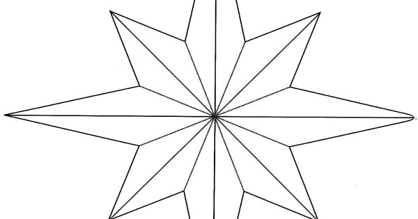 Звезда карандашом