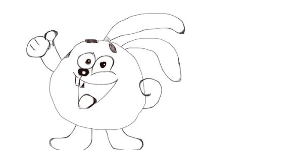 Смешарики рисуем панди