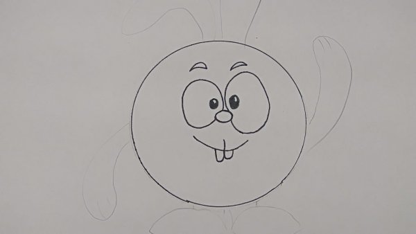 Рисунки для срисовки мультяшки Крош