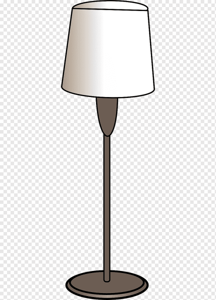 Торшер нарисовать