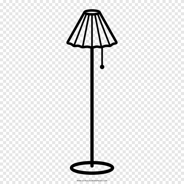 Раскраска лампа настольная