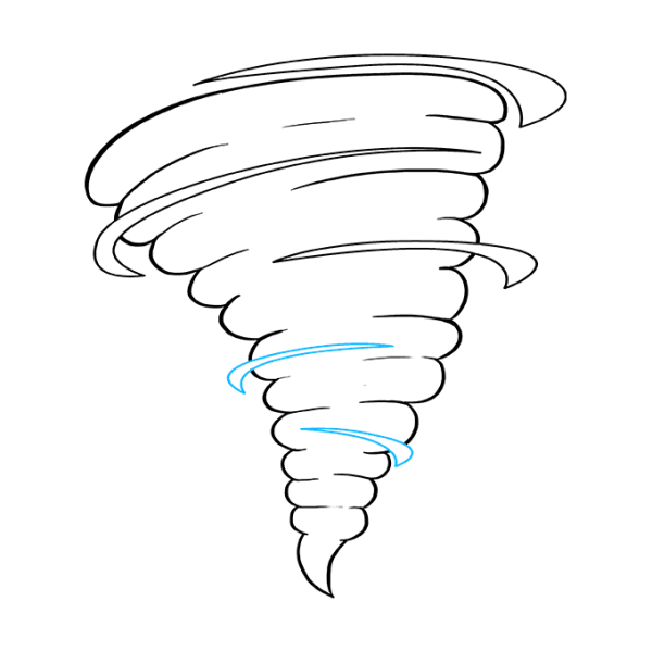 Торнадо раскраска