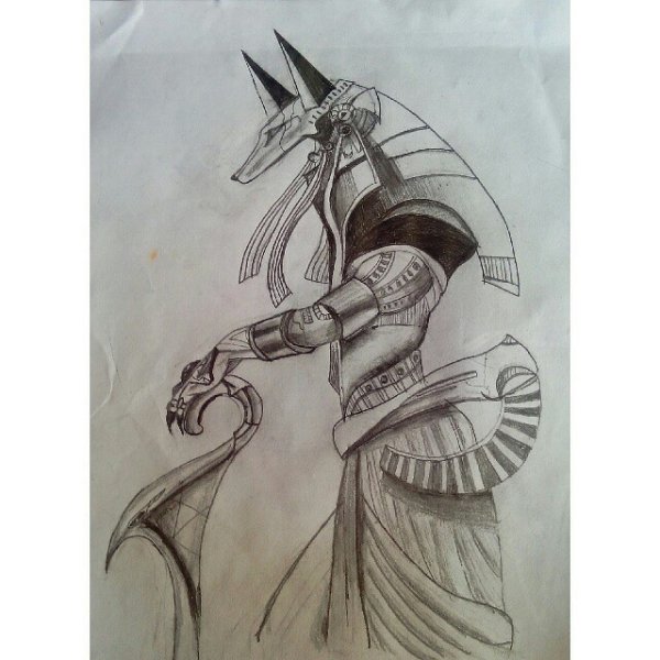 Анубис скетч