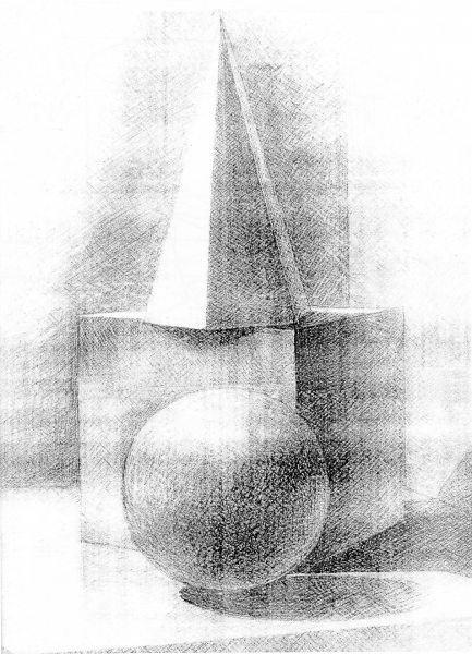 Заштрихованные геометрические фигуры