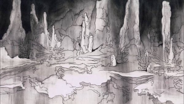 Пещера рисунок