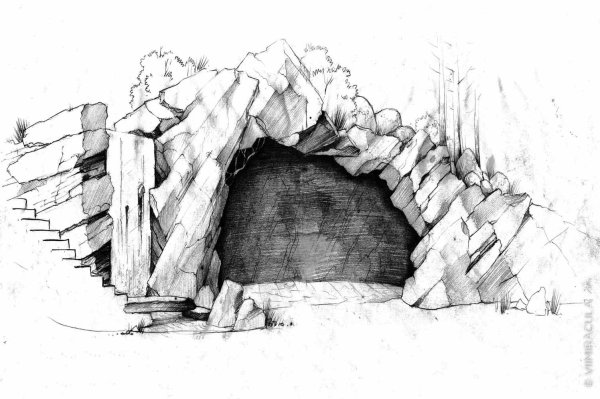 Пещера эскиз