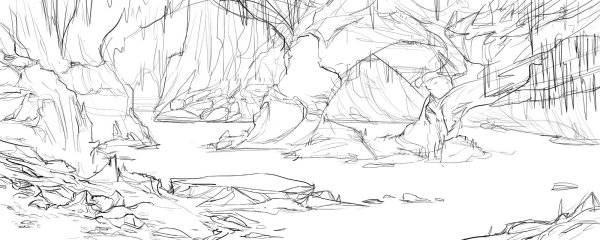 Пещера скетч