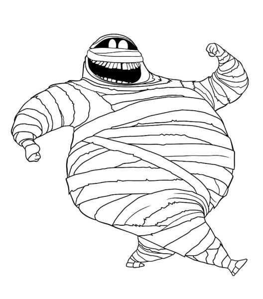 Мумия из отеля Трансильвания