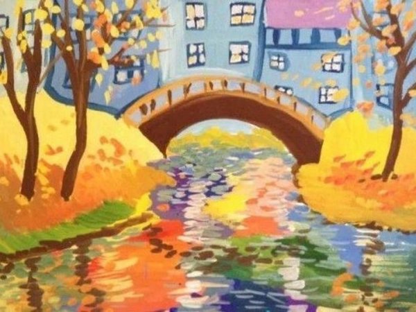 Изо осенний город