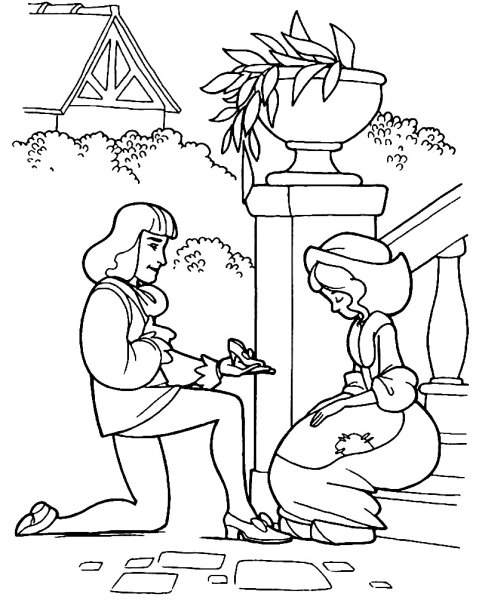 Раскраска уборщица